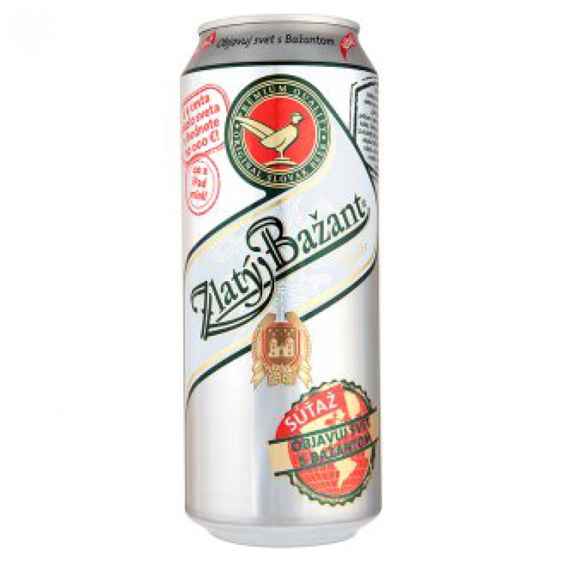 ZL. BAŽANT NEALKO 0,5L PLECH. 12-PACK