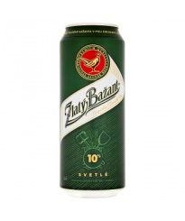 ZL. BAŽANT 10% 0,5L PLECH. 6-PACK