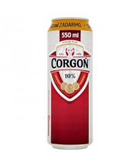 CORGOŇ 10% 0,55L PLECH.  6-PACK