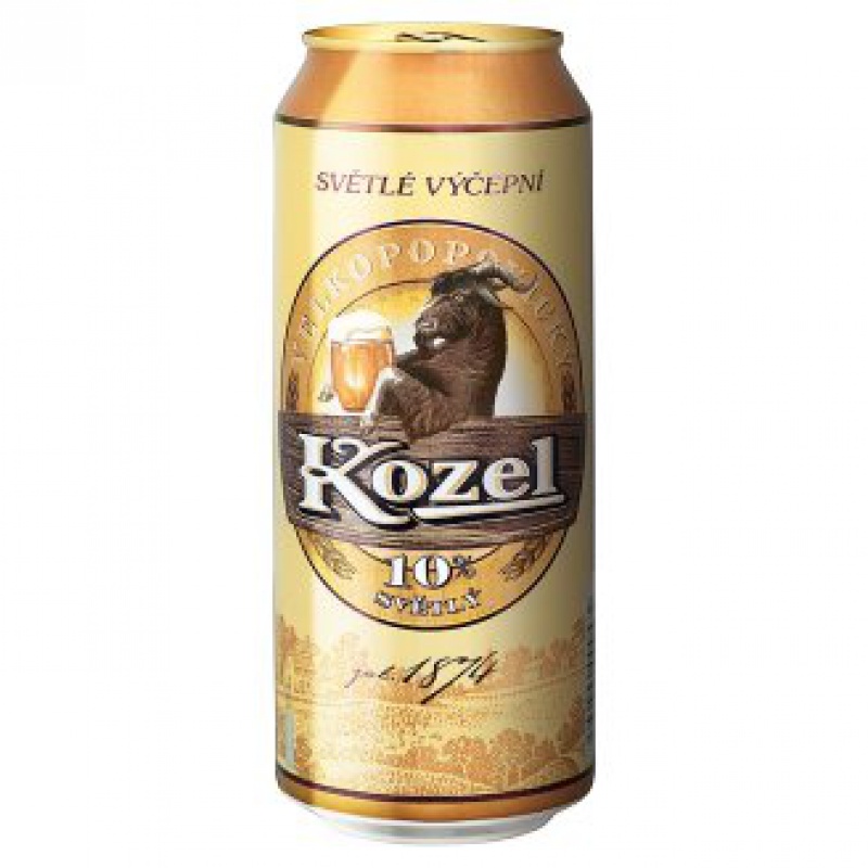 KOZEL 10% 0,5L PLECH. 6-PACK