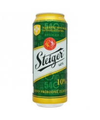 STEIGER 10% 0,5L PLECH. 12-PACK