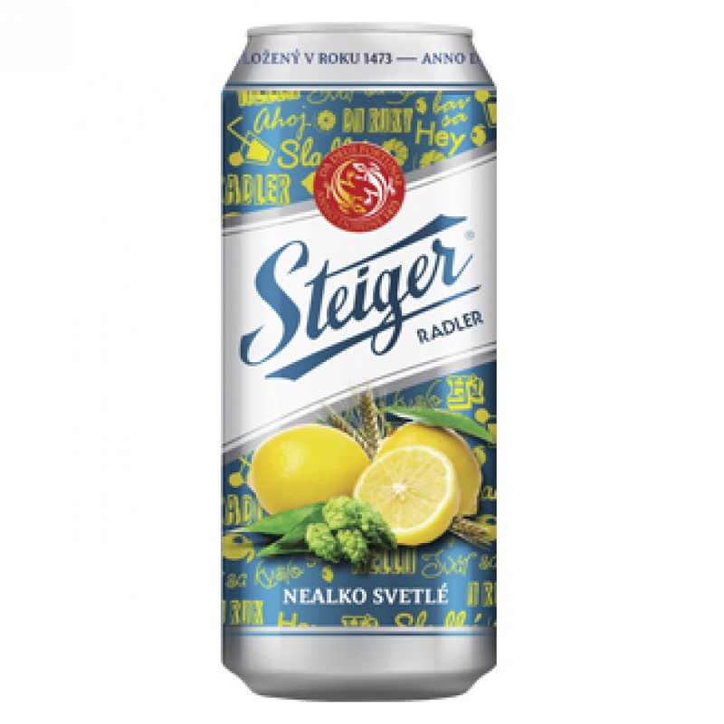STEIGER RADLER CIT.SV.NEALKO 0,5L PLECH. 6-PACK