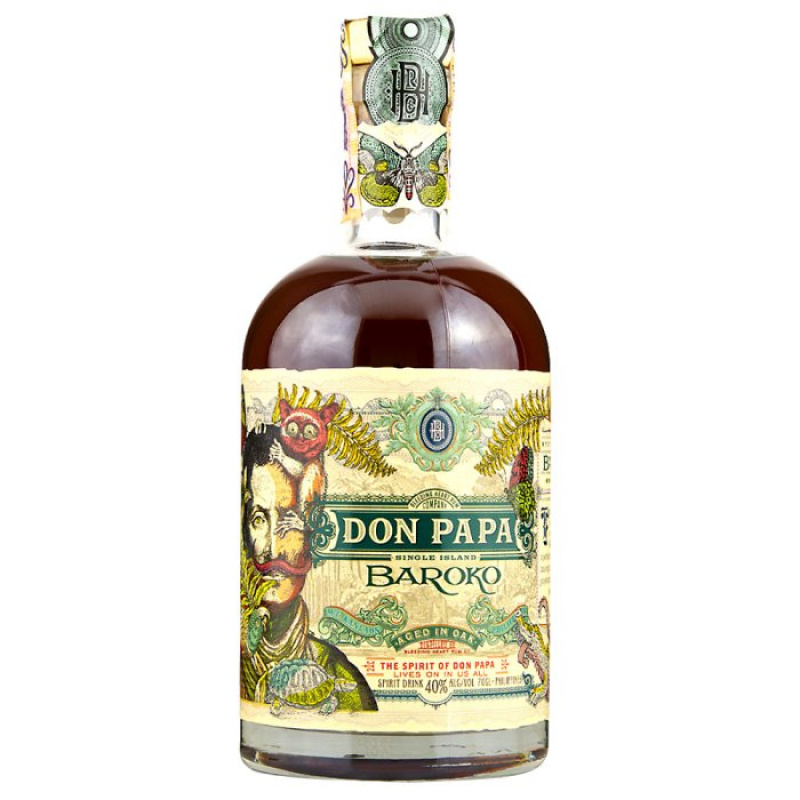 RUM Don Papa Baroko 40% 0,7L