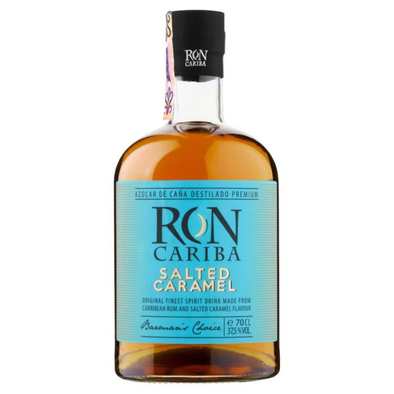 RON CARIBA SALTED CARAMEL 37,5% 0,7L
