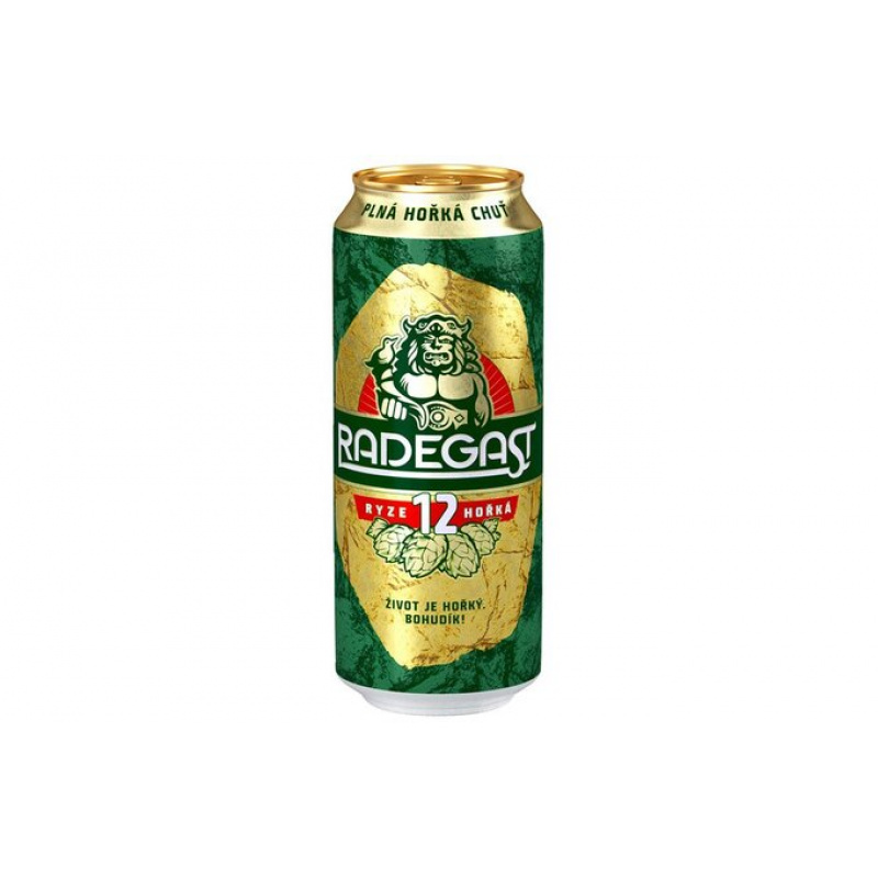 RADEGAST 12%  0,5L PLECH. 6-PACK
