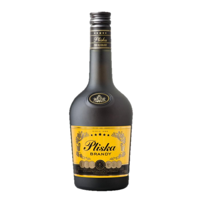 PLISKA BRANDY 36% 0,5L