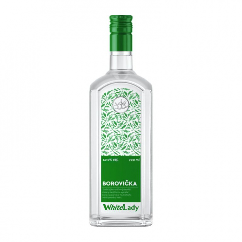 WHITE LADY BOROVIČKA 40% 0,7L JELÍNEK